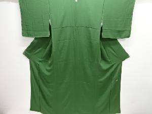 草木染　一つ紋色無地着物